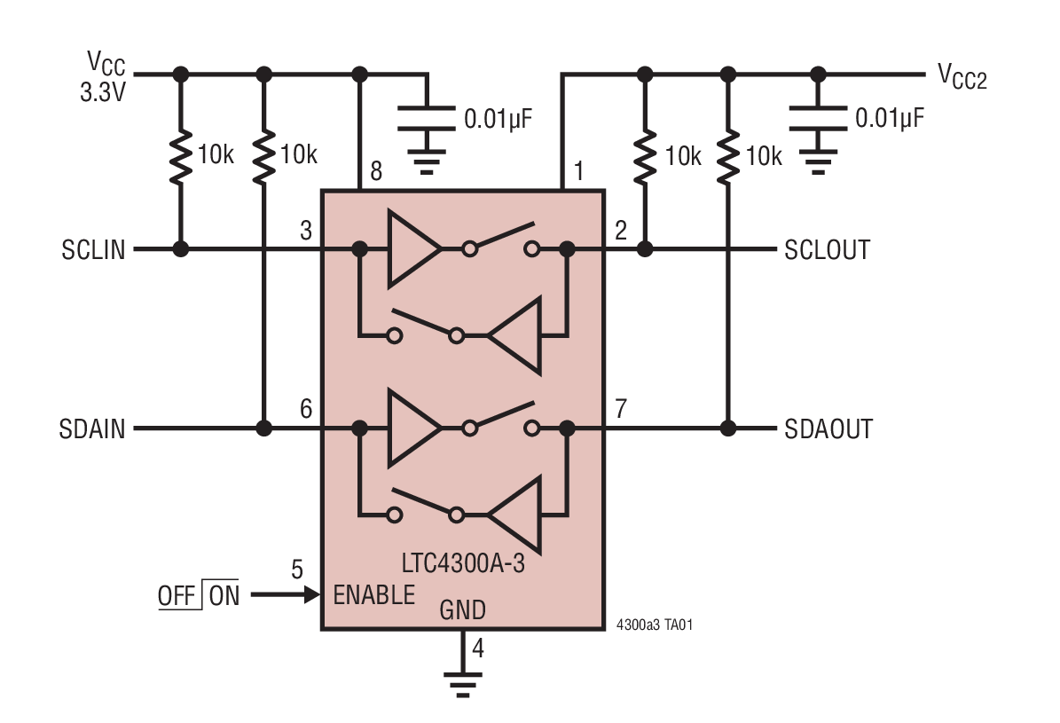 LTC4300A-3Ӧͼһ